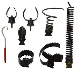 General Pipe Cleaners - Drain Cleaning Machine 8 Piece Cutter Set - For Use with Model 82 - Apex Tool & Supply