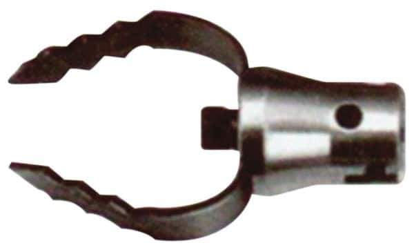 General Pipe Cleaners - Drain Cleaning Machine 2" U-Cutter with R-Connector - For Use with Root 66 (7/8" Section) - Apex Tool & Supply