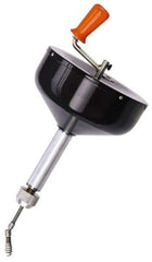 General Pipe Cleaners - For 1-1/4 to 2 Inch Pipe, 25 Foot Cable Length, Handheld, Manual and Hand Drain Cleaner - Steel Drum - Apex Tool & Supply