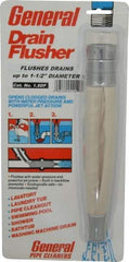 General Pipe Cleaners - Water-Pressure Flush Bags For Maximum Pipe Size: 1-1/2 (Inch) Material: Canvas - Apex Tool & Supply