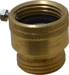 Legend Valve - 3/4" Pipe, 125 Max psi, Brass, Hose Type Vacuum Breaker Valve - Buna-N Seal, GHT End Connections - Apex Tool & Supply
