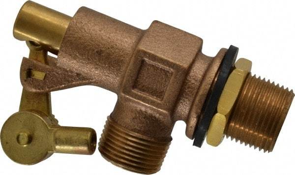 Legend Valve - 3/4" Pipe, Bronze, Mechanical Float Valve - 125 psi, MPT x MPT End Connections - Apex Tool & Supply
