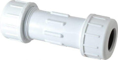 Legend Valve - 3/4" Pipe, PVC Compression Pipe Coupling - 150 psi WOG Rating - Apex Tool & Supply