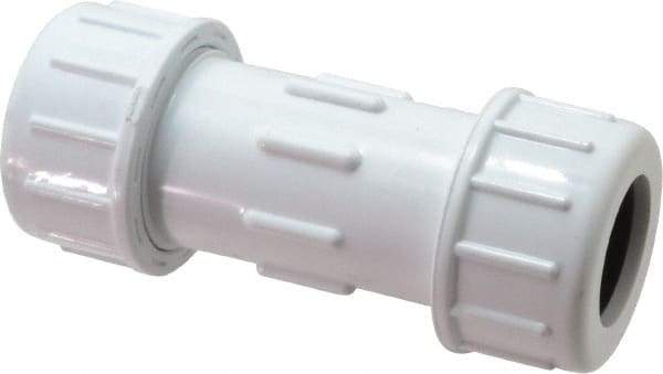 Legend Valve - 1" Pipe, PVC Compression Pipe Coupling - 150 psi WOG Rating - Apex Tool & Supply