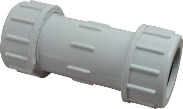 Legend Valve - 1-1/2" Pipe, PVC Compression Pipe Coupling - 150 psi WOG Rating - Apex Tool & Supply