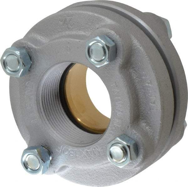 Legend Valve - 2-1/2 Thread, Steel, Brass T-571 Dielectric Union - 2-1/2 FNPT Thread - Apex Tool & Supply