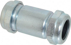 Legend Valve - 1" Pipe, Galvanized Compression Pipe Coupling - 200 psi WOG Rating - Apex Tool & Supply