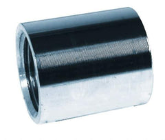 Merit Brass - 1-1/4 x 3/4" Grade 316/316L Stainless Steel Pipe Reducer Coupling - FNPT x FNPT End Connections, 3,000 psi - Apex Tool & Supply