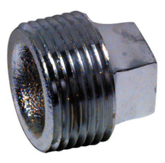 Value Collection - 2" Grade 316 Stainless Steel Pipe Square Head Plug - MNPT End Connections, 150 psi - Apex Tool & Supply