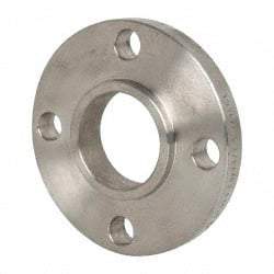 Value Collection - 2" Pipe, 6" OD, Stainless Steel, Slip On Pipe Flange - 4-3/4" Across Bolt Hole Centers, 3/4" Bolt Hole, 150 psi, Grades 316 & 316L - Apex Tool & Supply