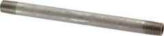 Merit Brass - Schedule 40, 1/8" Pipe x 5" Long, Grade 316/316L Stainless Steel Pipe Nipple - Welded & Threaded - Apex Tool & Supply