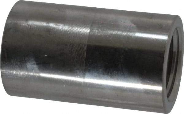 Merit Brass - 1/2" Grade 316/316L Stainless Steel Pipe Coupling - FNPT x FNPT End Connections, 3,000 psi - Apex Tool & Supply