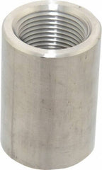 Merit Brass - 3/4" Grade 316/316L Stainless Steel Pipe Coupling - FNPT x FNPT End Connections, 3,000 psi - Apex Tool & Supply