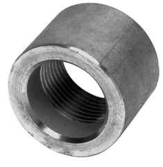 Merit Brass - 4" Grade 316 Stainless Steel Pipe Half Coupling - FNPT End Connections, 150 psi - Apex Tool & Supply