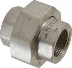 Value Collection - 1" Grade 316/316L Stainless Steel Pipe Union - FNPT x FNPT End Connections, 3,000 psi - Apex Tool & Supply