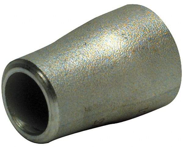 Merit Brass - 4 x 2" Grade 304L Stainless Steel Pipe Concentric Reducer - Butt Weld x Butt Weld End Connections - Apex Tool & Supply