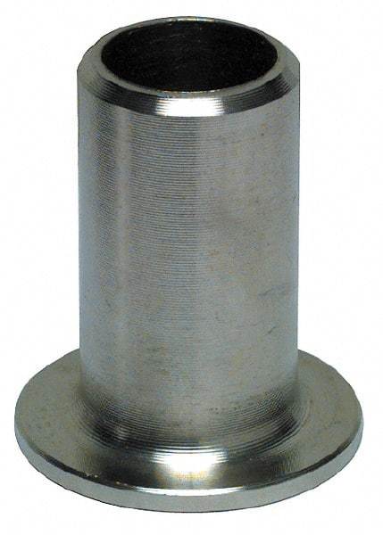 Merit Brass - 1/2" Grade 304L Stainless Steel Pipe Stub End - Butt Weld End Connections - Apex Tool & Supply