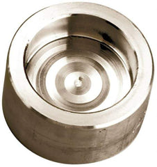 Merit Brass - 1" Grade 304 Stainless Steel Pipe End Cap - Socket Weld End Connections, 3,000 psi - Apex Tool & Supply