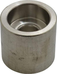 Merit Brass - 1 x 1/2" Grade 316 Stainless Steel Pipe Reducer Coupling - Socket Weld x Socket Weld End Connections, 3,000 psi - Apex Tool & Supply
