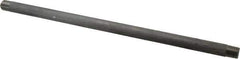 Merit Brass - Schedule 40, 1/2" Pipe x 18" Long, Grade 304/304L Stainless Steel Pipe Nipple - Welded & Threaded - Apex Tool & Supply