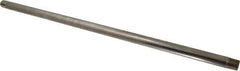 Merit Brass - Schedule 40, 1/2" Pipe x 24" Long, Grade 316/316L Stainless Steel Pipe Nipple - Welded & Threaded - Apex Tool & Supply