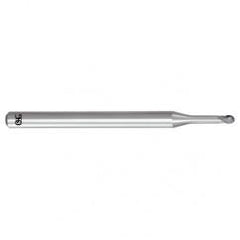1/16" Dia. - 2-1/2" OAL - Carbide - Ball End HP End Mill-2 FL - Apex Tool & Supply