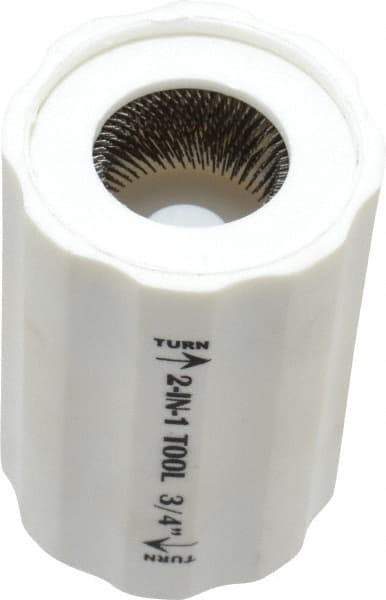 Schaefer Brush - Hand Fitting and Cleaning Brush - 7/8 Refrigeration Outside Diameter - Apex Tool & Supply