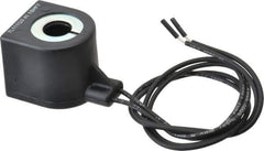 Parker - 220/50, 240/60 Volt, 18 Coil Lead Length, Solenoid Coil - 10 Watt - Apex Tool & Supply