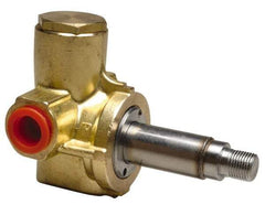 Parker - 1-1/4" Port, Brass Solenoid Valve - Closed, NBR Seal - Apex Tool & Supply