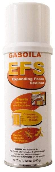 Federal Process - 12 Ounce Work Sav'r Expanding Foam Chemical Detectors, Testers and Insulator - Aerosol - Apex Tool & Supply