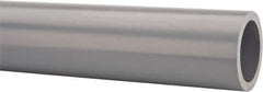 Made in USA - 1-1/2" Pipe, 60" Long CPVC Unthreaded Plastic Pipe Nipple - 470 Max psi, 1.476" ID x 1.9" OD, Schedule 80, Gray - Apex Tool & Supply
