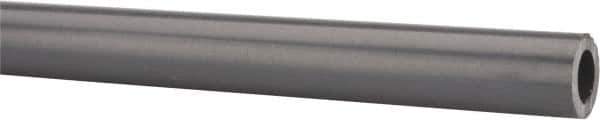 Made in USA - 1/2" Pipe, 60" Long PVC Unthreaded Plastic Pipe Nipple - 850 Max psi, 0.528" ID x 0.84" OD, Schedule 80, Gray - Apex Tool & Supply