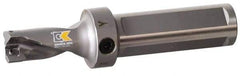 Kennametal - 1-1/4" Max Drill Depth, 2xD, 0.6252" Diam, Indexable Insert Drill - 2 Inserts, 3/4" Shank Diam, Straight Shank - Apex Tool & Supply