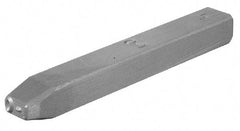 Made in USA - Number 3 Machine Made Individual Steel Stamp - 3/8" Character - Apex Tool & Supply