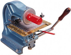 Made in USA - Manual Stamping Machines Character Capacity: 42 Size: 1/16 - Apex Tool & Supply