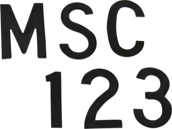Made in USA - Letter Label - Legend: Comp. Set, English, Black - Apex Tool & Supply