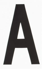 Made in USA - Letter Label - Legend: A, English, Black - Apex Tool & Supply