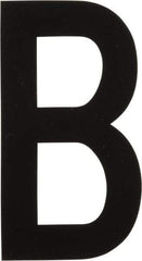Made in USA - Letter Label - Legend: B, English, Black - Apex Tool & Supply