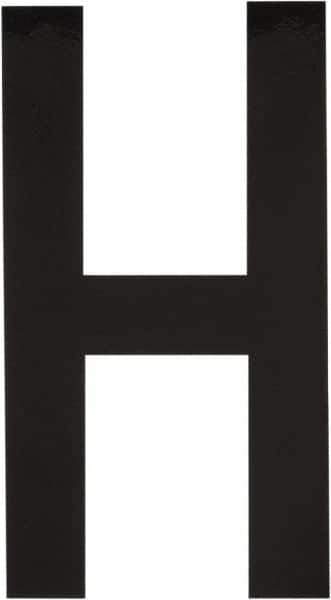 Made in USA - Letter Label - Legend: H, English, Black - Apex Tool & Supply