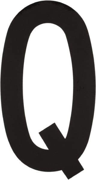 Made in USA - Letter Label - Legend: Q, English, Black - Apex Tool & Supply