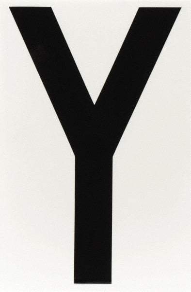 Made in USA - Letter Label - Legend: Y, English, Black - Apex Tool & Supply