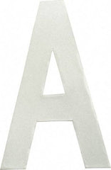 Made in USA - Letter Label - Legend: A, English, White - Apex Tool & Supply