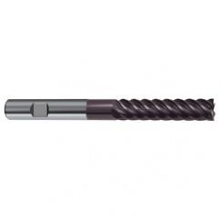 16mm Dia. - 150mm OAL - 45° Helix Firex Carbide End Mill - 6 FL - Apex Tool & Supply