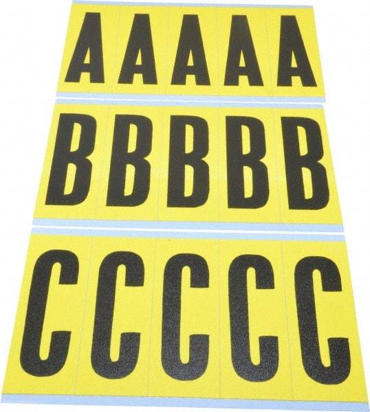 Made in USA - Letter Label - Legend: Combo Pack (Letters), English - Apex Tool & Supply
