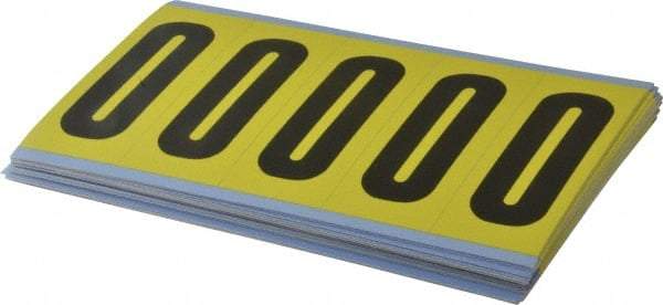 Made in USA - Letter Label - Legend: Combo Pack (Numbers), English - Apex Tool & Supply