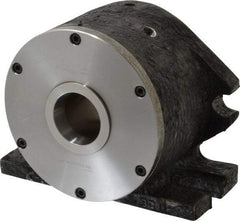 Kalamazoo - Series 5C, 1/32 to 1-1/8" Collet Capacity, Horizontal/Vertical Standard Collet Holding Fixture - Air Activated, 3-1/2" High - Apex Tool & Supply