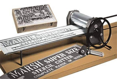 Value Collection - Stencil Machines Type: Super Size Stencil Machine - Apex Tool & Supply