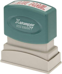 Value Collection - Air Mail, Red Pre-Inked Stamp - 1/2 Inch Wide x 1-5/8 Inch Long - Apex Tool & Supply