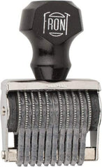 Made in USA - 1/8 Character Size, Numbering Stamp - 10 Bands - Apex Tool & Supply
