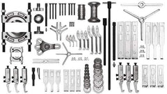 Proto - 73 Piece, Puller Set - Apex Tool & Supply
